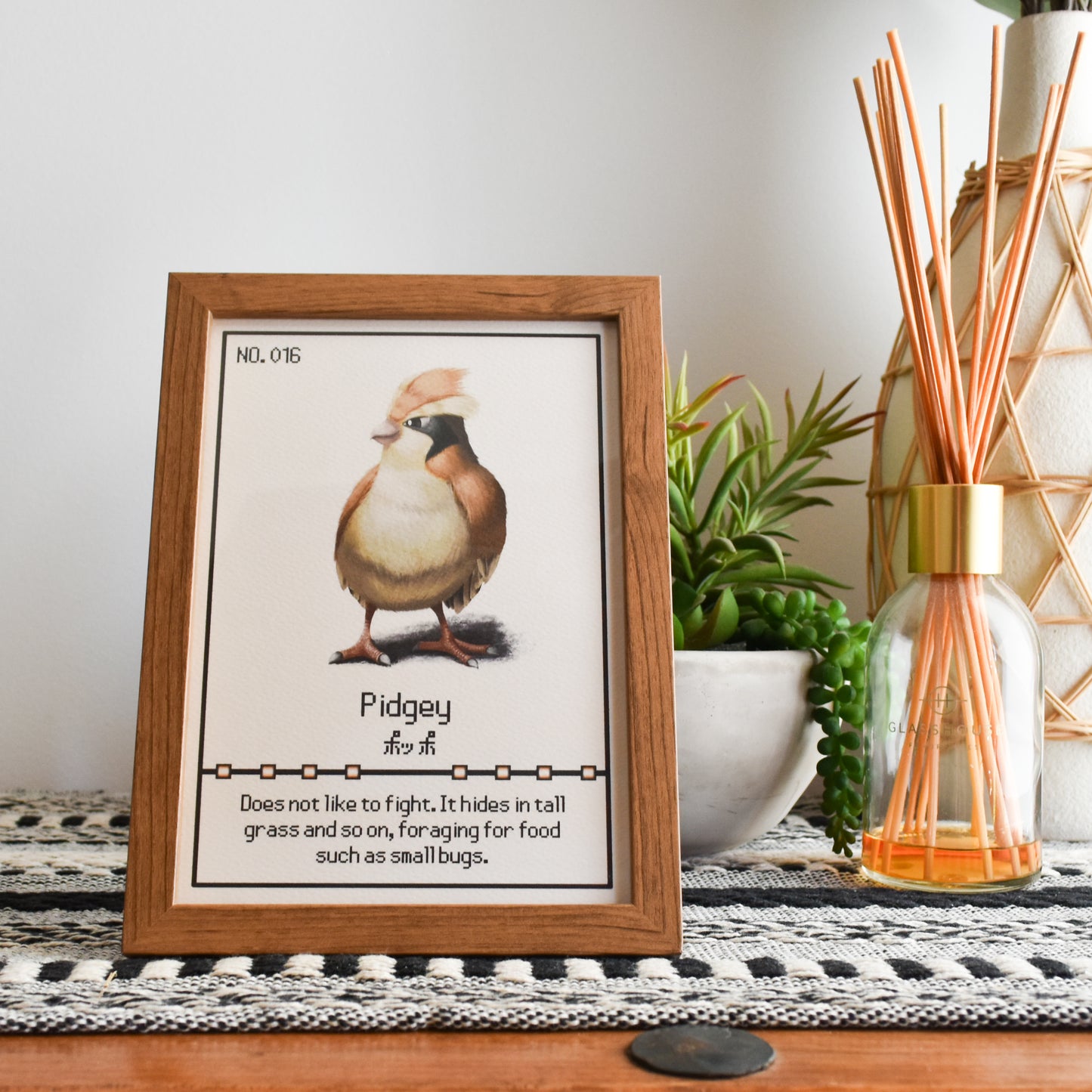 Pidgey Pokedex Print