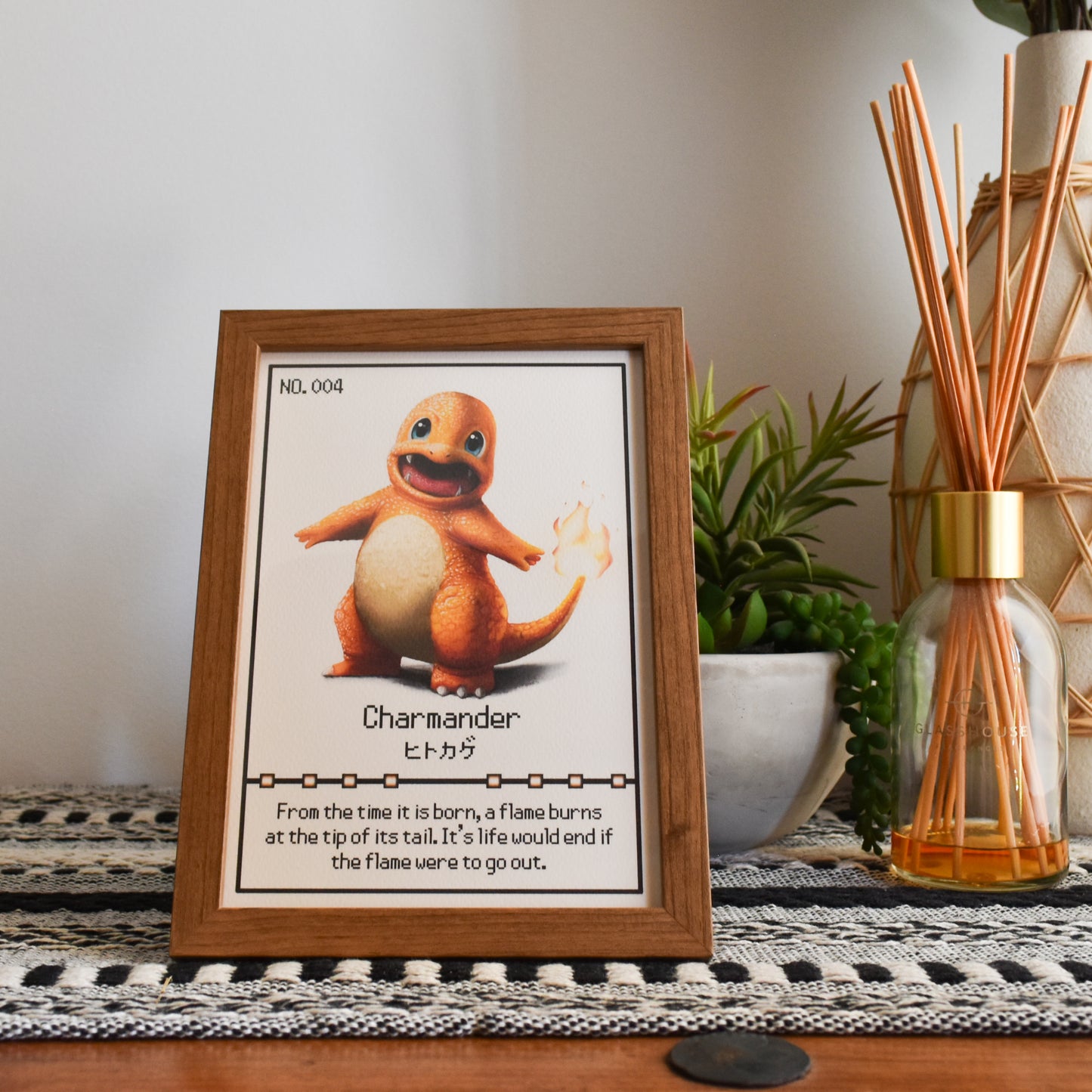 Charmander Pokedex Print