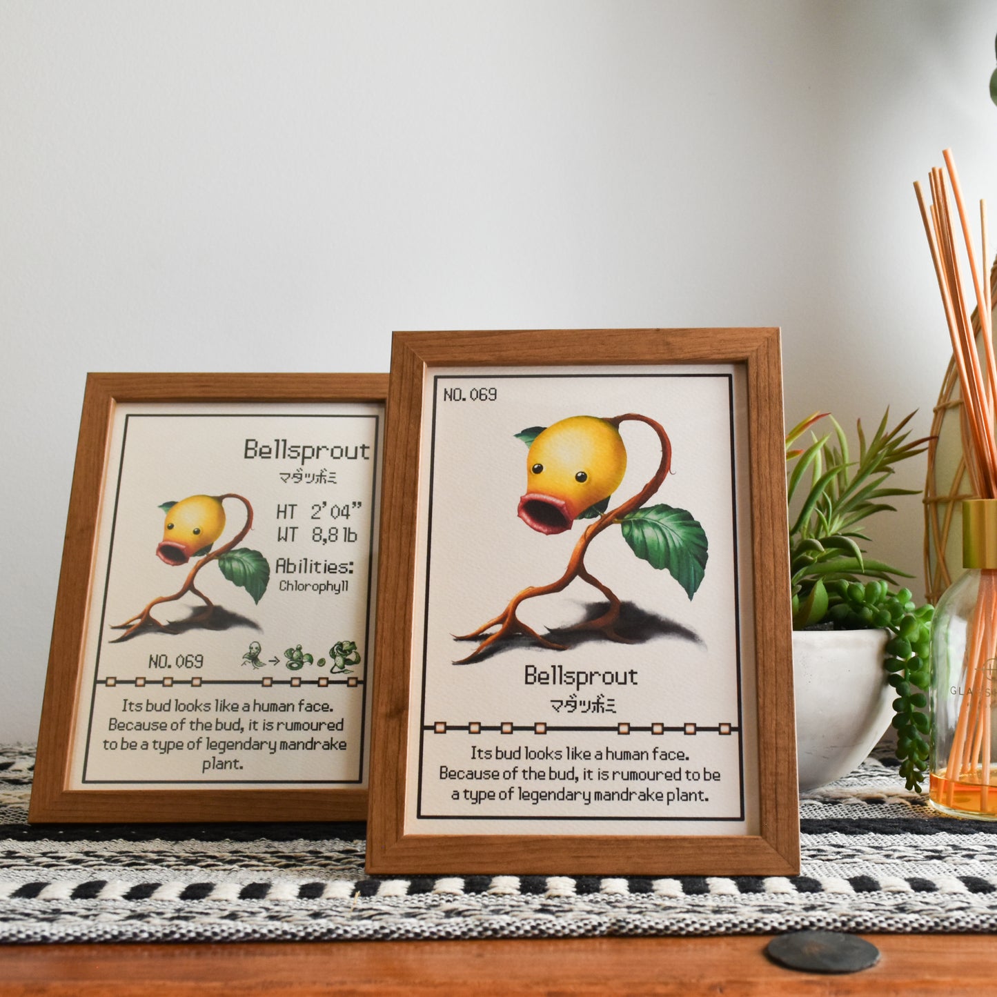 Bellsprout Pokedex Print