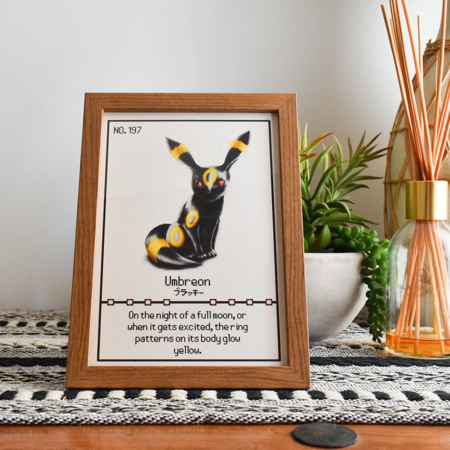 Umbreon Pokedex Print