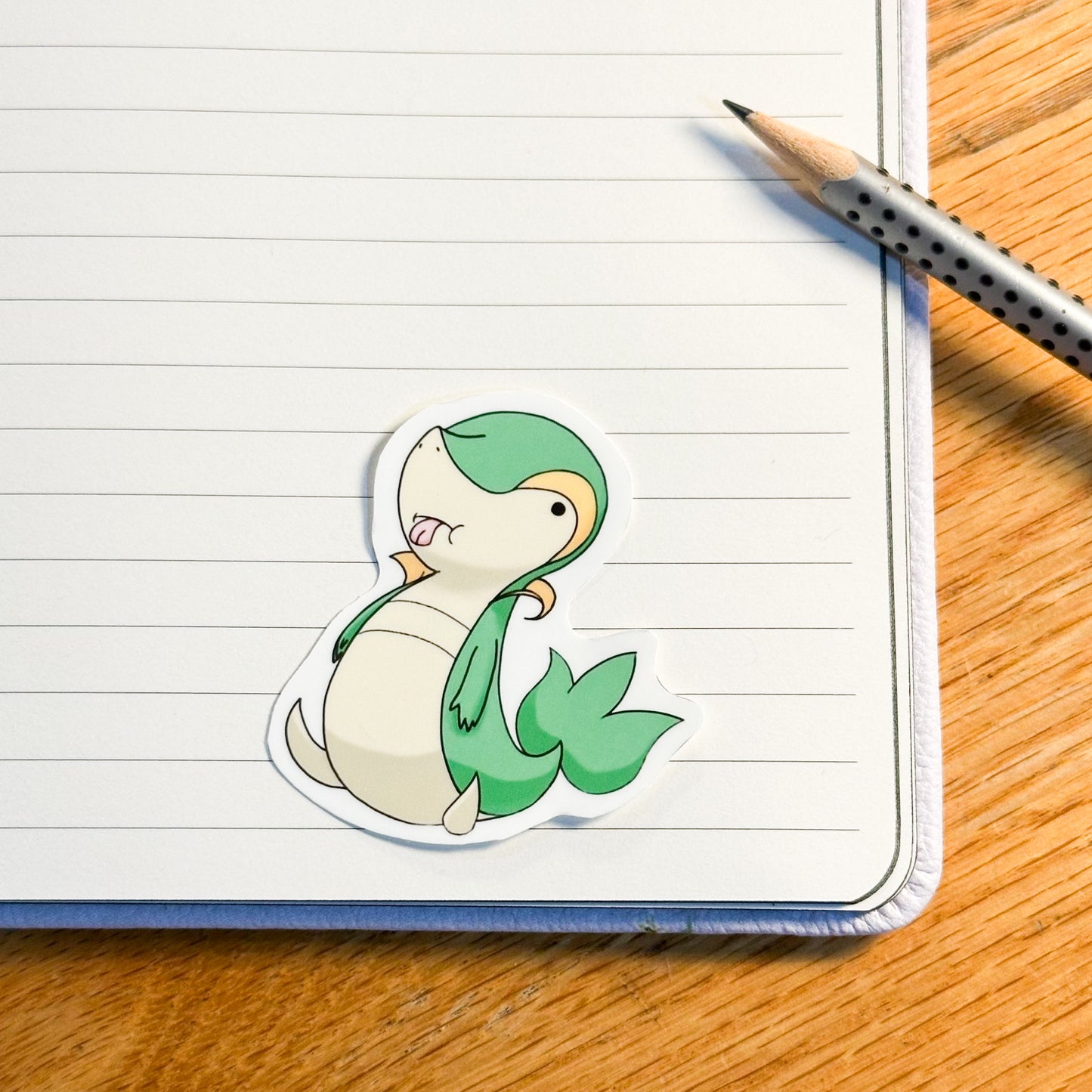 showing the snivy variant by itself or the derpy pokemon stickers of bulbasaur, Chikorita, treecko, turtwig, snivy, chespin, grooky, rowlett, sprigatito