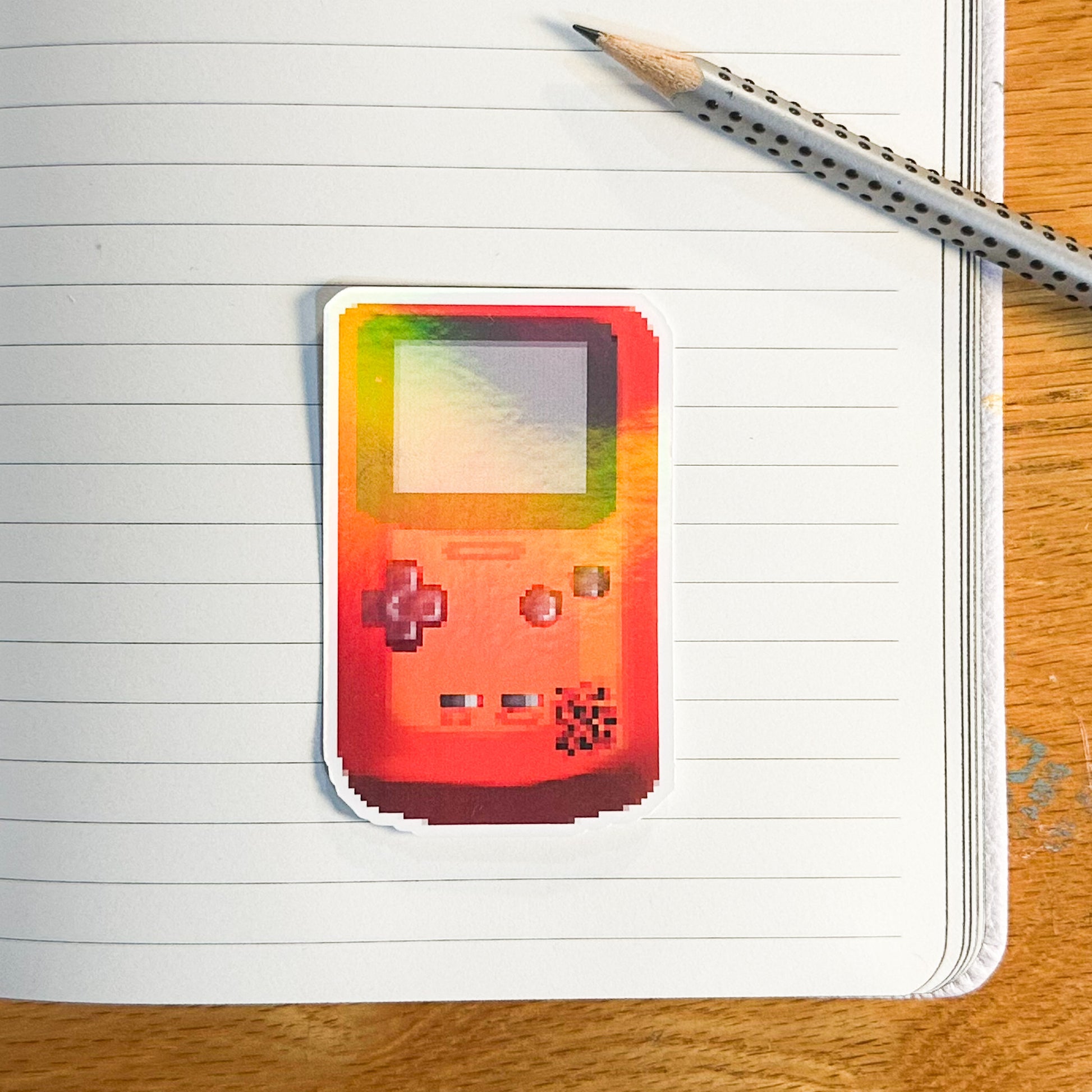 Nintendo gameboy colour red out of the colours red, blue, green, yellow, purple, pink
