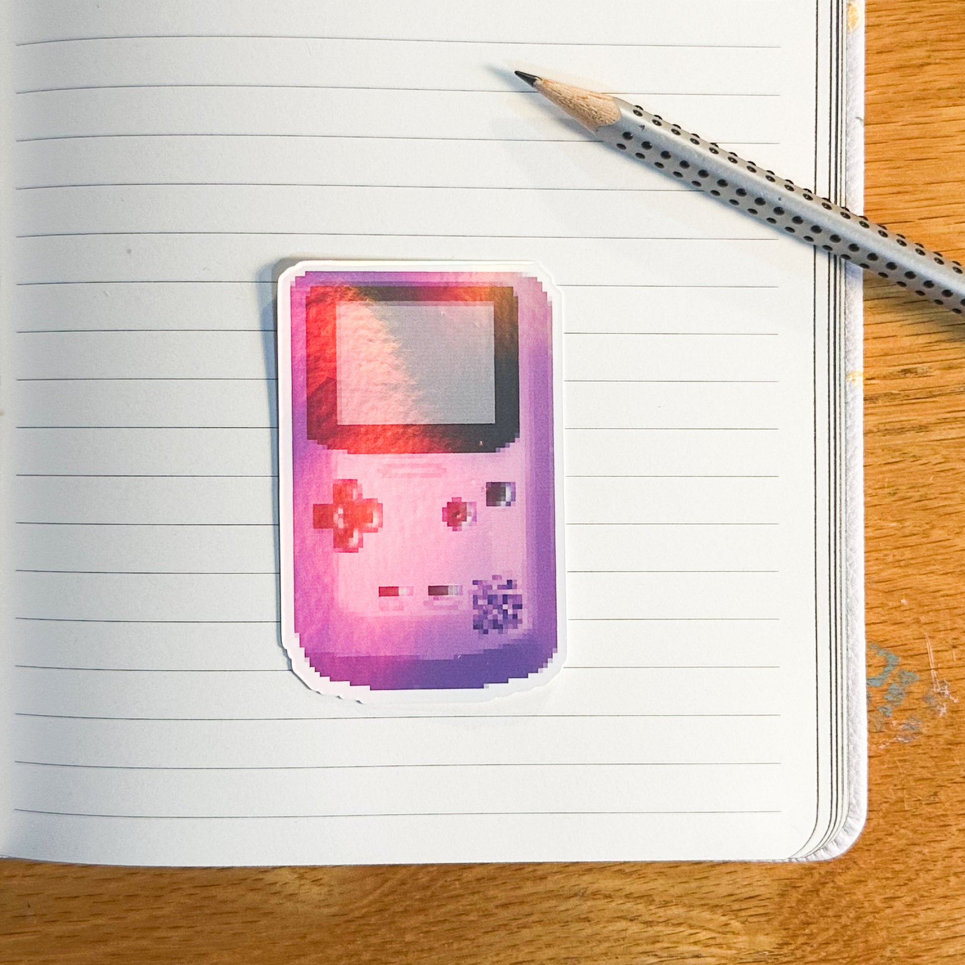 Nintendo gameboy colour purple out of the colours red, blue, green, yellow, purple, pink