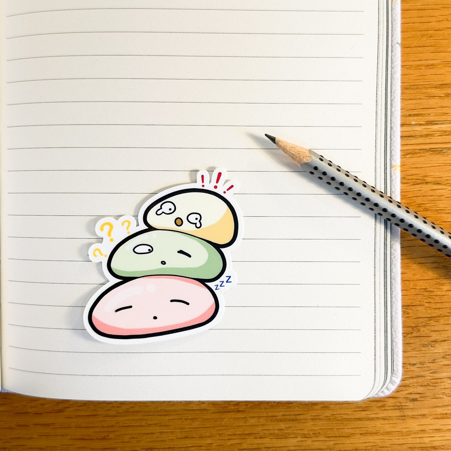 Japanese Sweets! vinyl sticker set