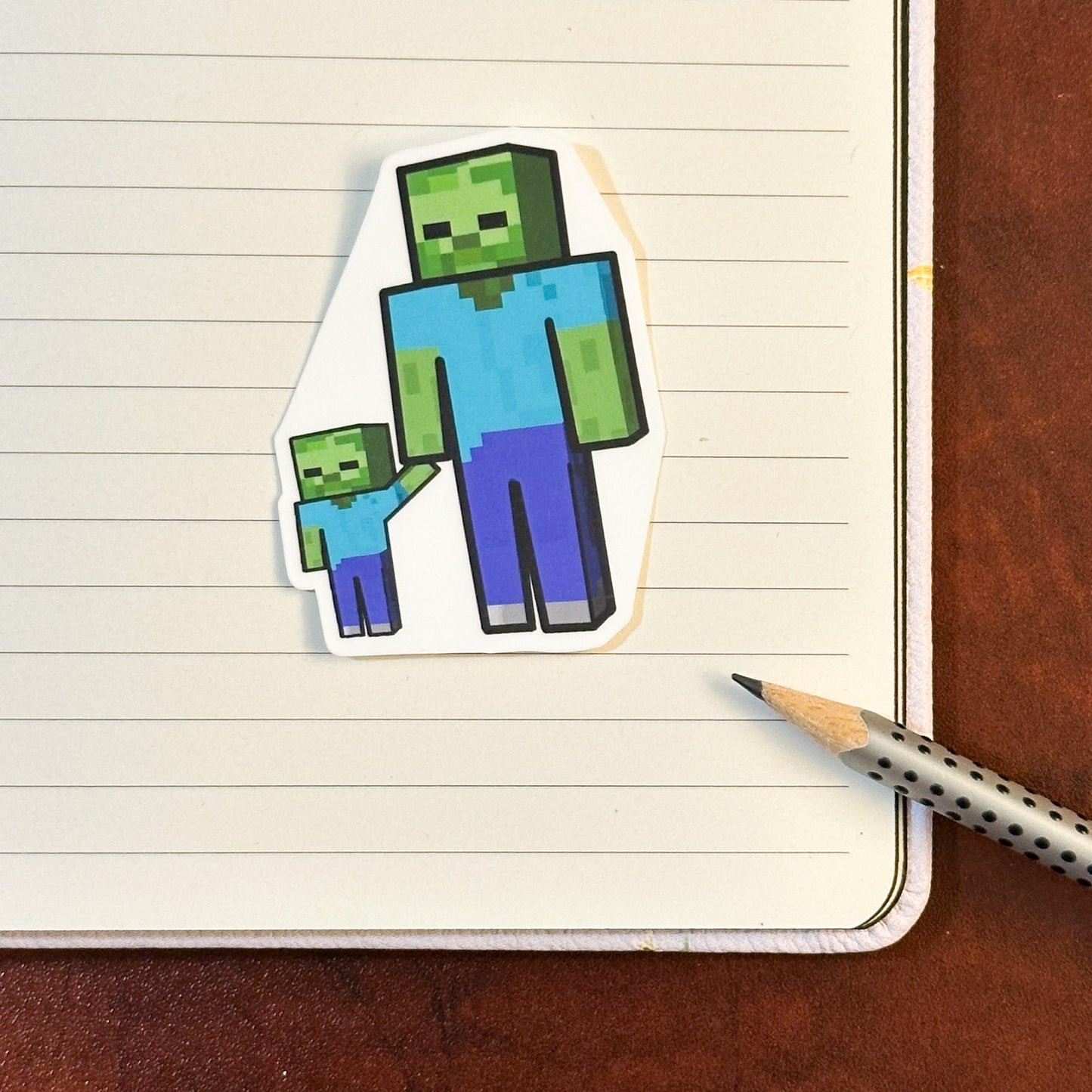 Minecraft vinyl stickers