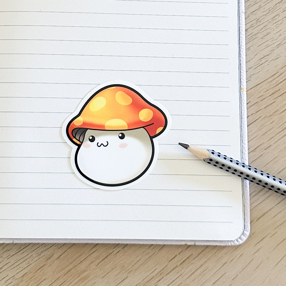 Maplestory Mushroom Vinyl Sticker