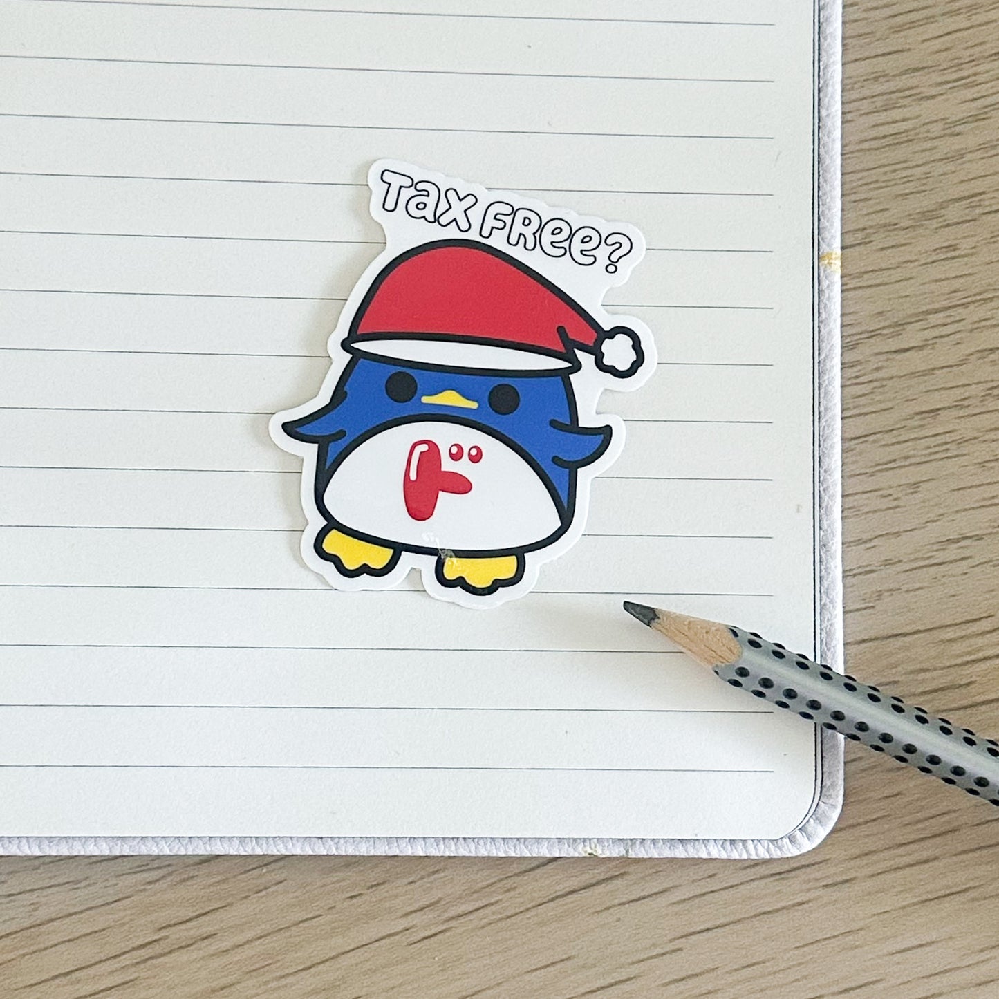 Donki Penguin Vinyl Sticker