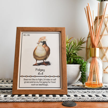 Pidgey Pokedex Print