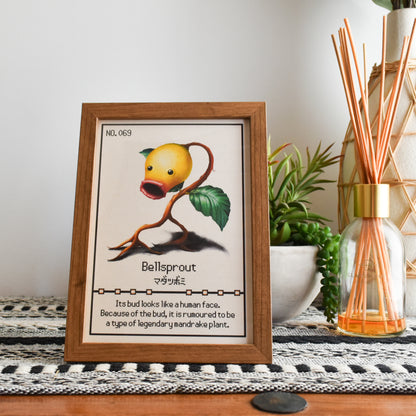 Bellsprout Pokedex Print