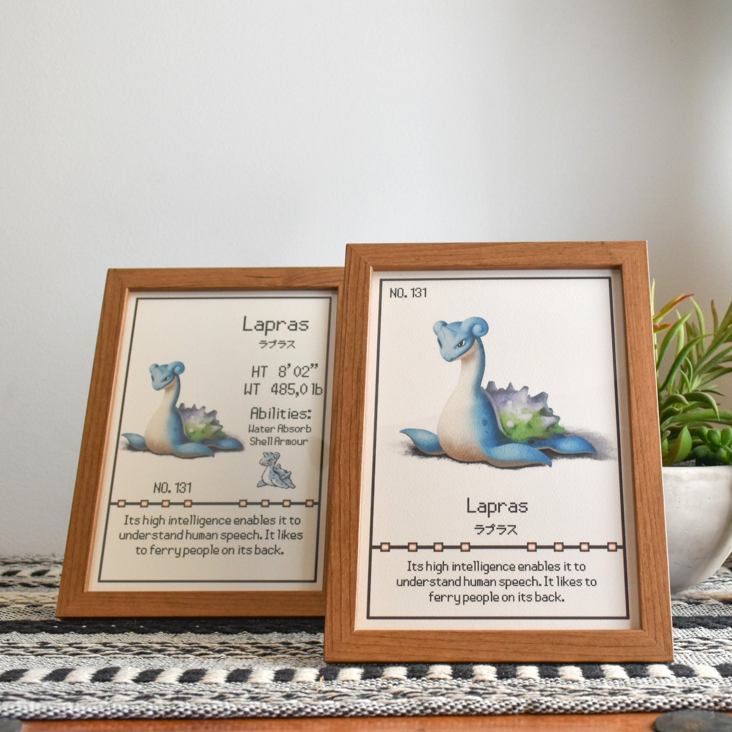 #131 Lapras Pokedex Print