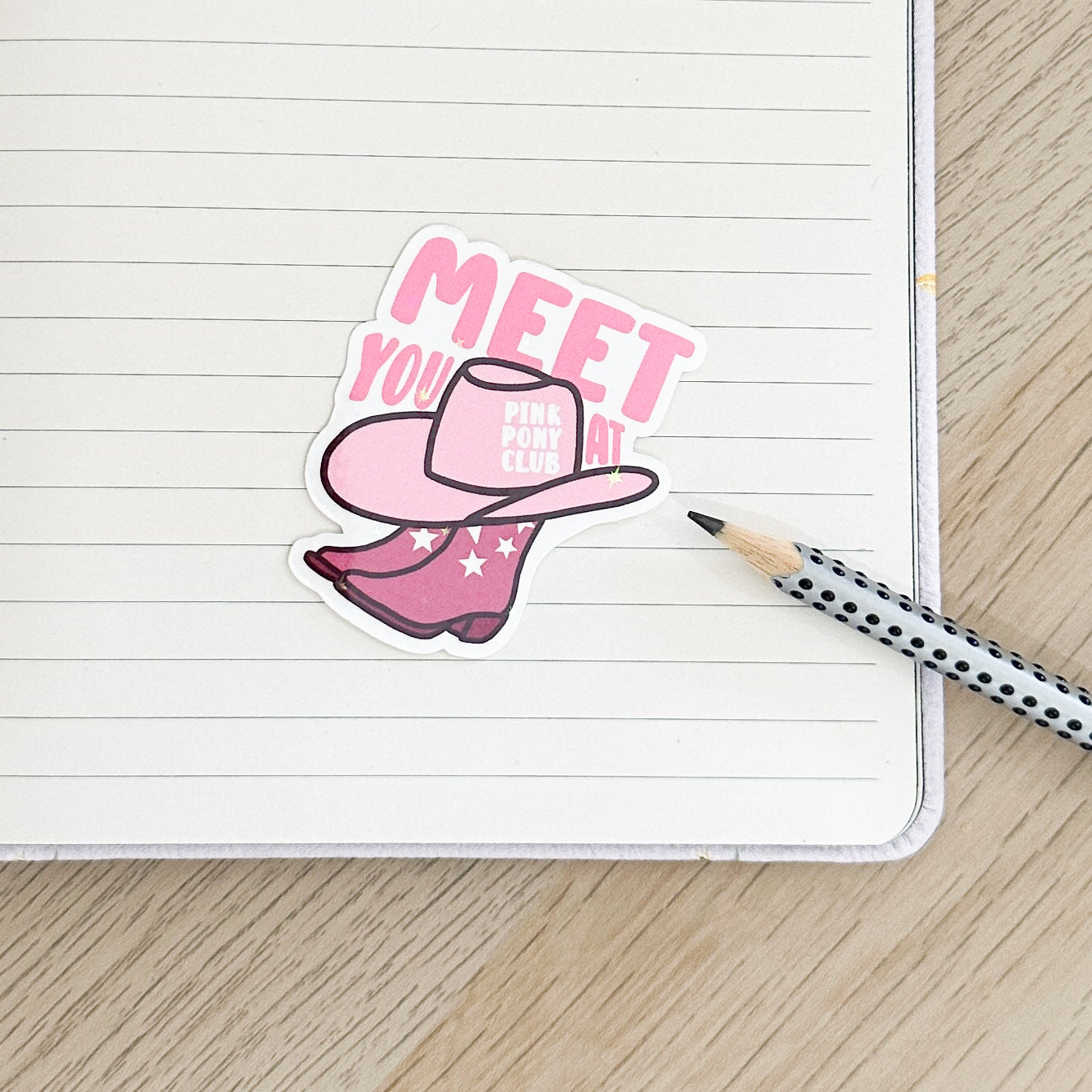 Pink Pony Club Vinyl Sticker