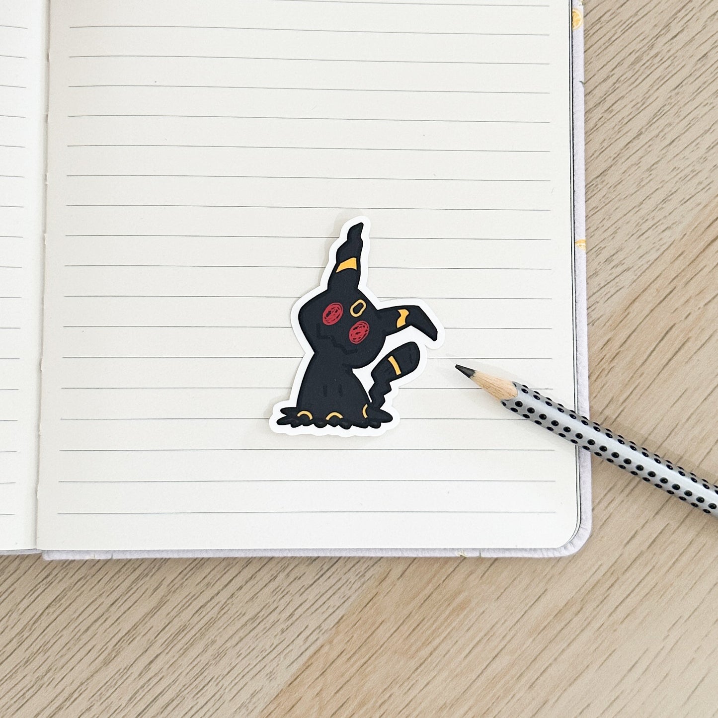 Mimikyu Umbreon Vinyl Sticker