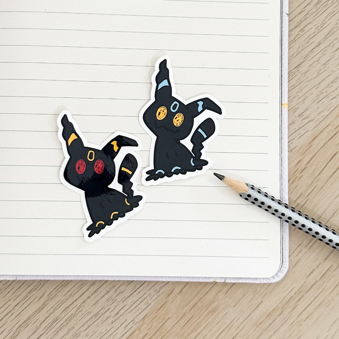 Mimikyu Umbreon Vinyl Sticker