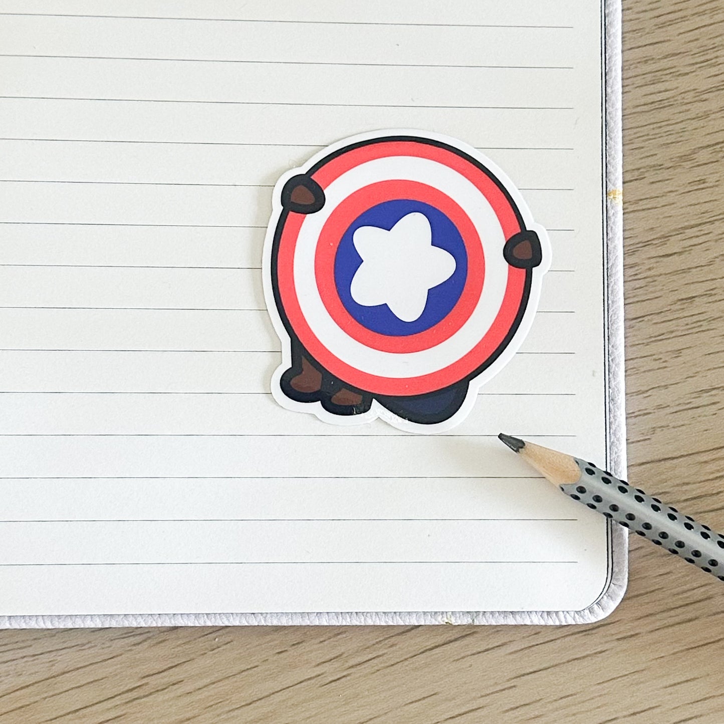 Captain America Vinyl Sticker