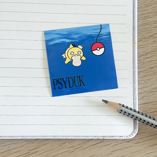 Nirvana X Psyduck Album Cover Vinyl Sticker