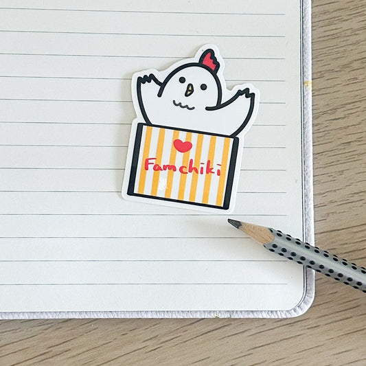 FamiChiki Vinyl Sticker