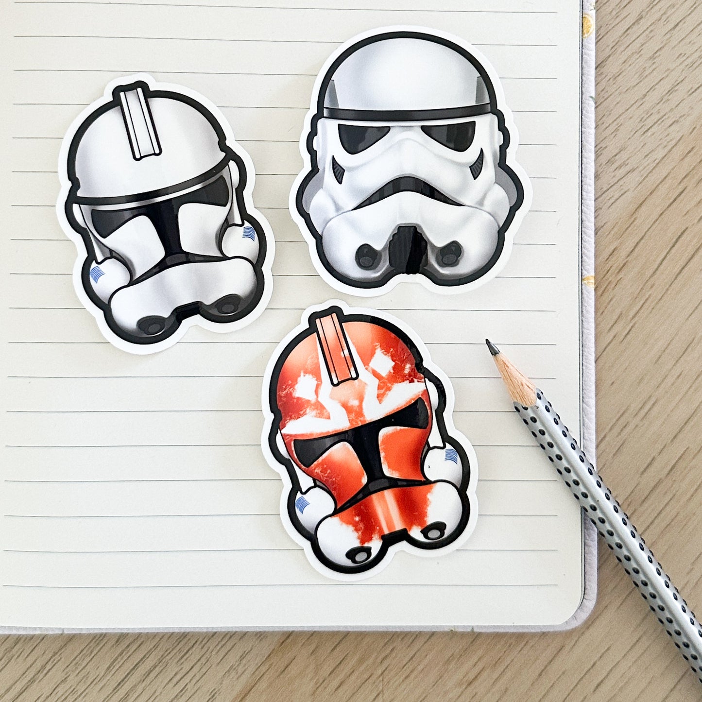 Storm Trooper Vinyl Sticker