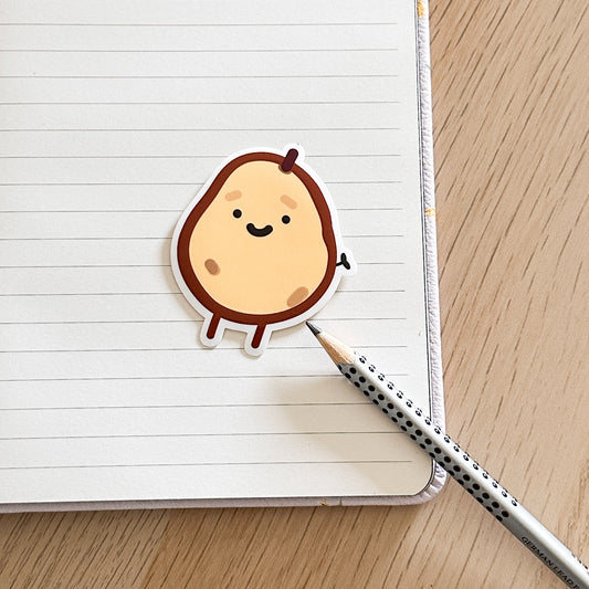 Potato Vinyl Sticker