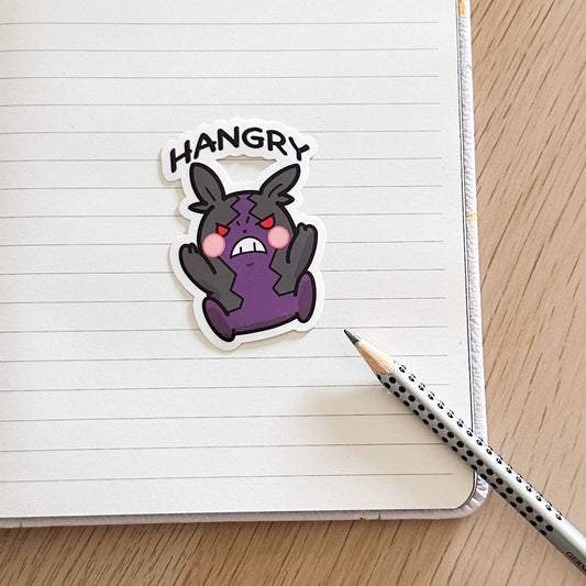 Hangry Morpeko Vinyl Sticker