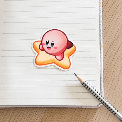 Kirby Vinyl Sticker