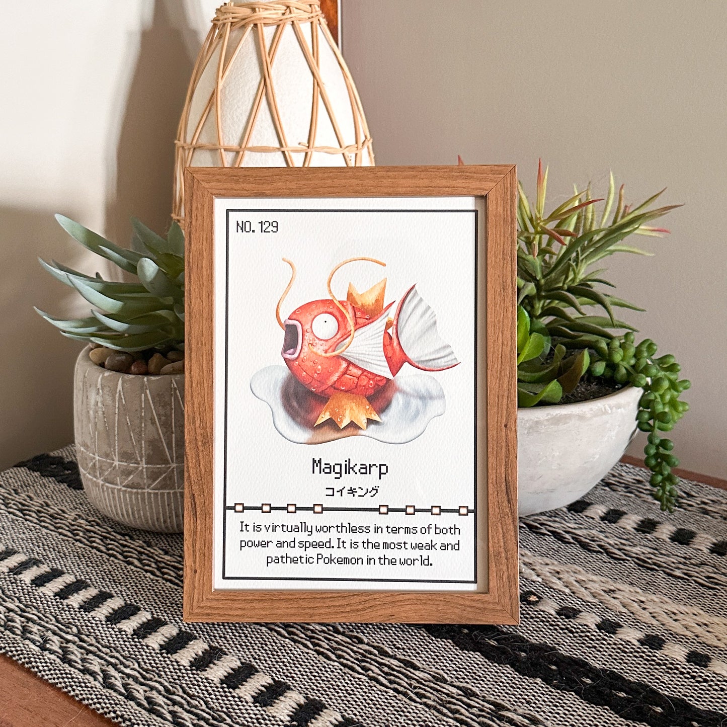 #129 Magikarp Pokedex Print