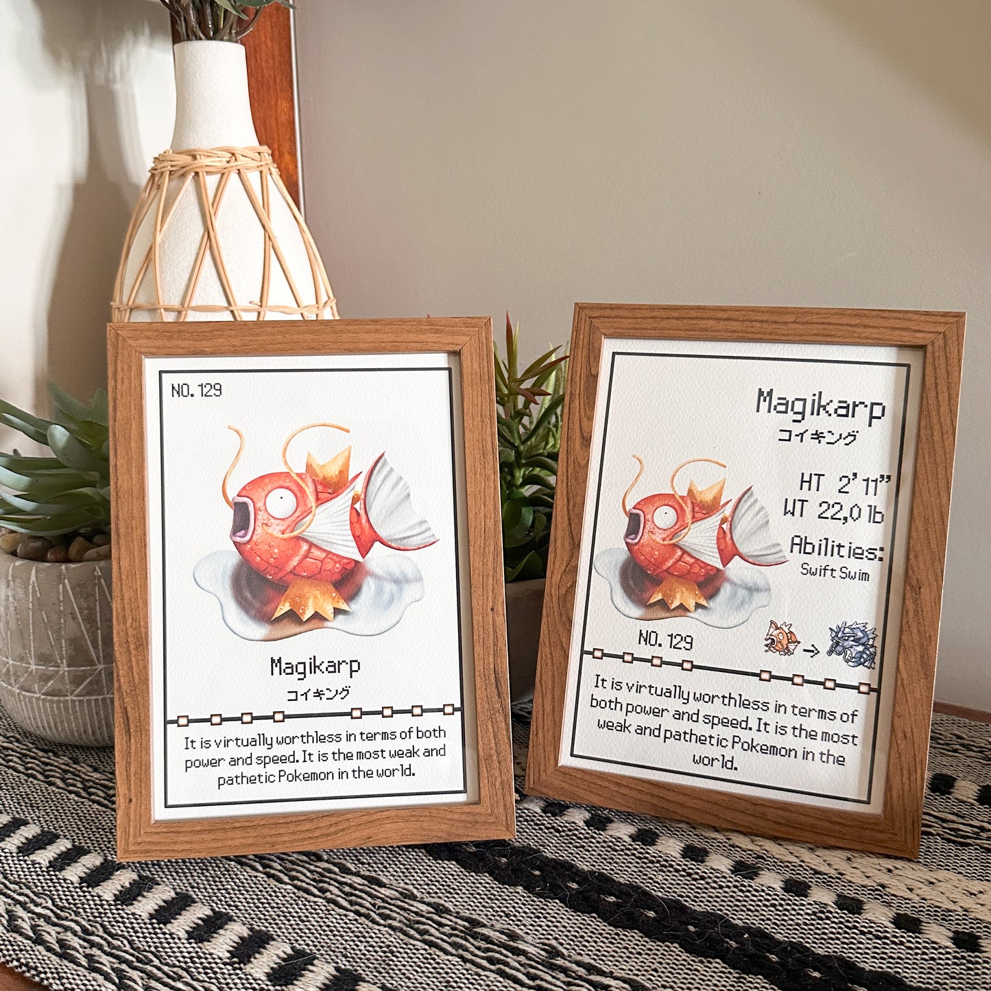 #129 Magikarp Pokedex Print