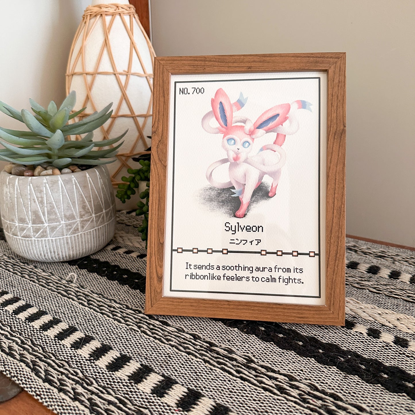 #700 Sylveon Pokedex Print