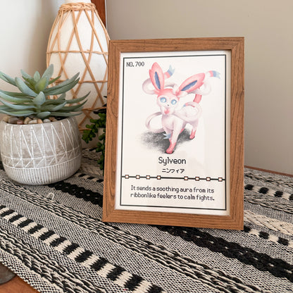 #700 Sylveon Pokedex Print